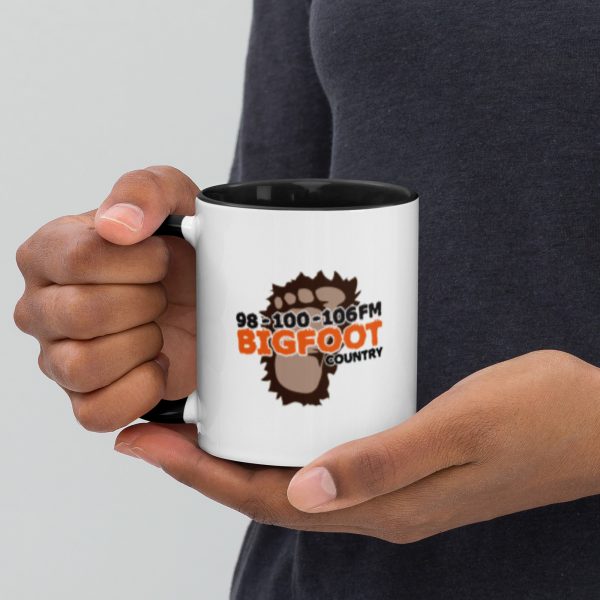 Bigfoot Country Mug with Color Inside - Image 3